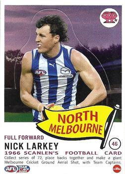 2024 AFL TeamCoach - Scanlens Die Cut #46 Nick Larkey Front